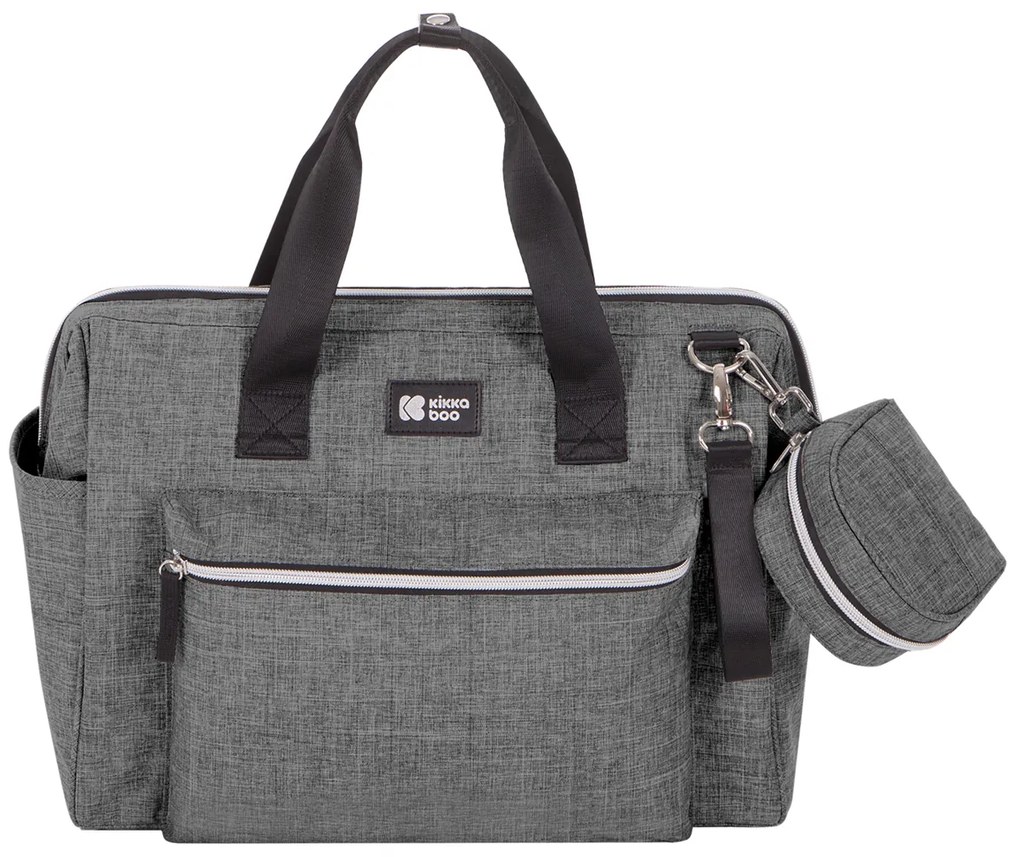 Τσάντα Αλλαξιέρα (40x27x22) Kikka Boo Maxi Dark Grey