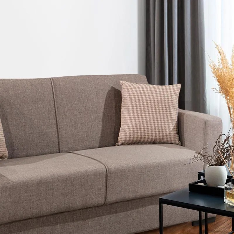 Καναπές - Κρεβάτι New Gracia 2θέσιος Καφέ 167x89x84 εκ. 167x89x84 εκ.