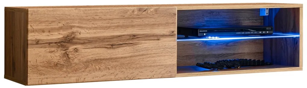 Swap Κρεμαστό Έπιπλο Τηλεόρασης Λευκό 120x30x40