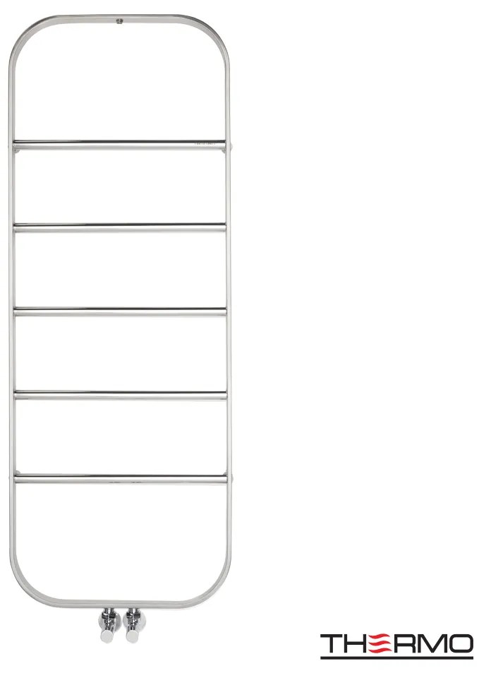 Θερμαινόμενη Πετσετοκρεμάστρα H120x45cm Brushed Υδραυλική Λειτουργία AISI 304 Thermo Spark SPA12045-111