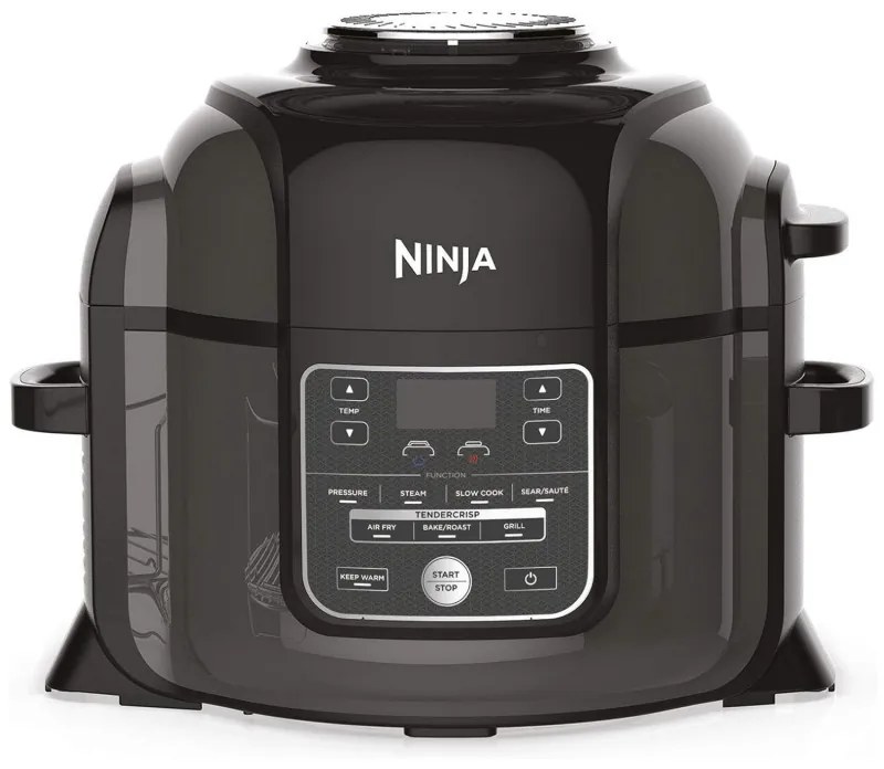 Πολυμάγειρας Ninja OP300EU, 1460W, 6L, TenderCrisp, 7in1, Χωρίς BPA, Αντικολλητική κεραμική επίστρωση, Μαύρο