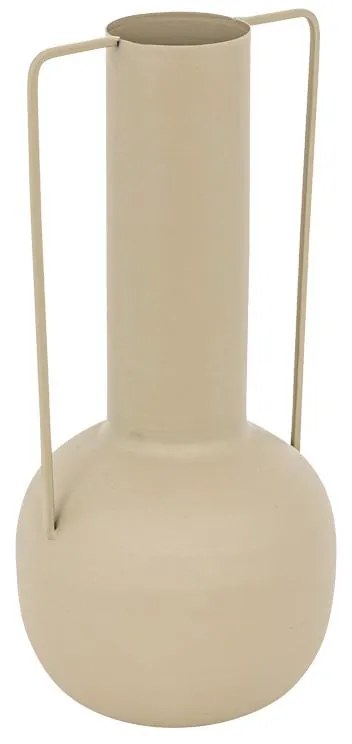Βάζο Revenzy μεταλλικό μπεζ Φ14x29,5 εκ. 14x14x29.5 εκ.