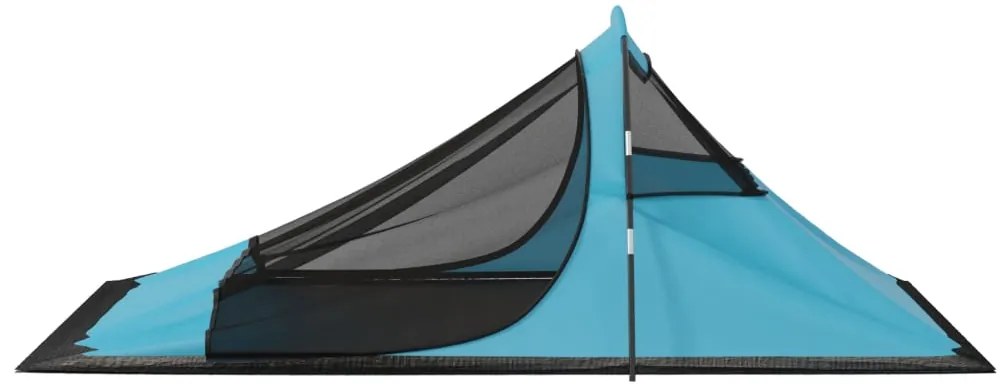 vidaXL Σκηνή Κάμπινγκ Μπλε 317 x 240 x 100 εκ.