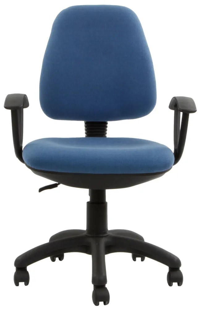 ΚΑΡΕΚΛΑ ΓΡΑΦΕΙΟΥ ΜΠΛΕ ΜΕ ΜΠΡΑΤΣΑ W60*D41*H82/93cm