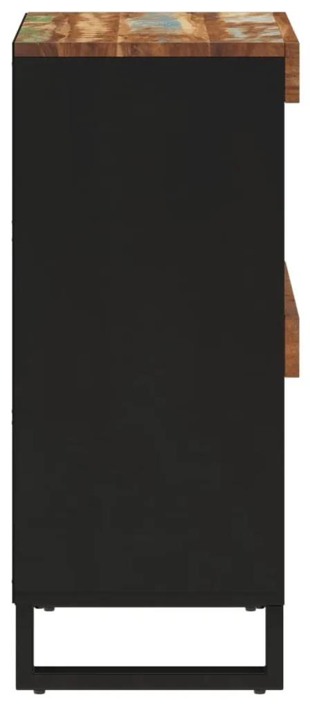 Βοηθητικό Έπιπλο 60 x 33 x 75 εκ. από Μασίφ Ανακυκλωμένο Ξύλο - Πολύχρωμο