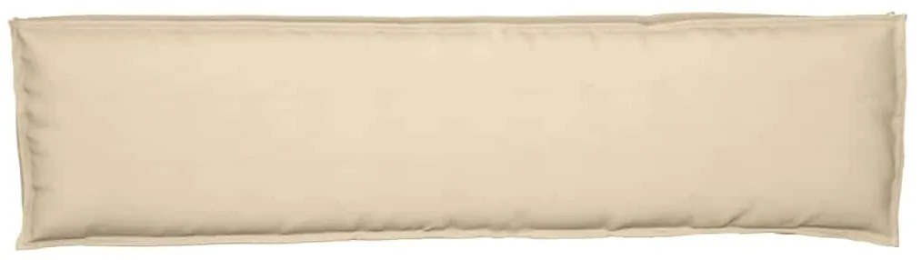vidaXL Σετ Μαξιλαριών Πάγου 2 pcs Μπεζ 150 x 40 x 8 εκ. Ύφασμα Oxford