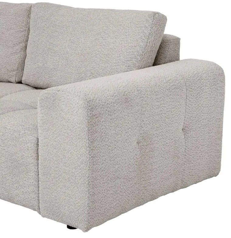 Γωνιακός Καναπές Carmen Fylliana Αριστερή Γωνία Silver 304x242x89 εκ. 304x242x89 εκ.