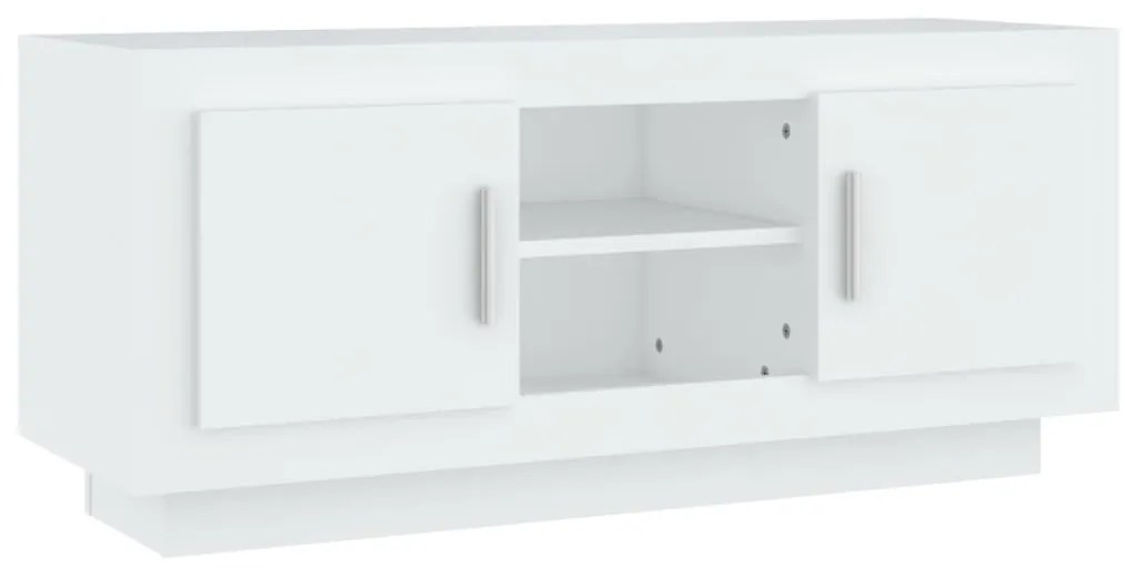 vidaXL Έπιπλο Τηλεόρασης Λευκό 102x35x45 εκ. από Επεξεργασμένο Ξύλο