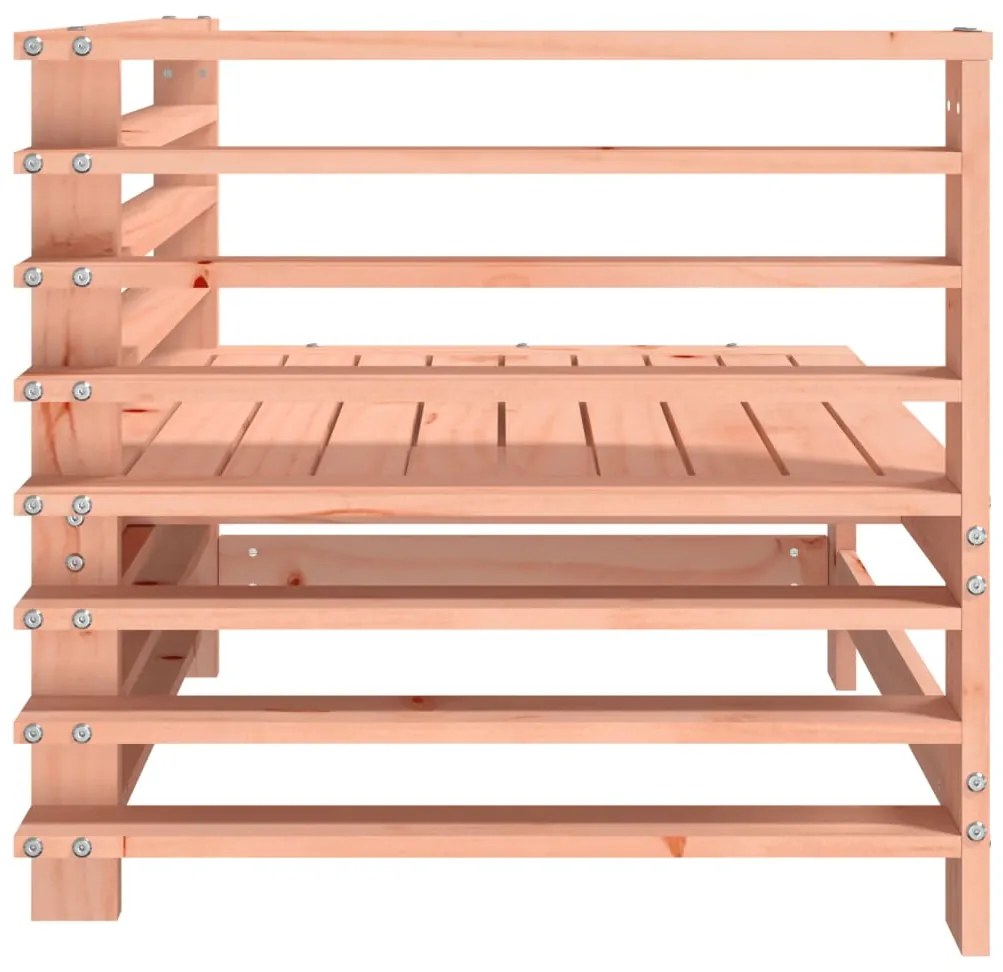 vidaXL Καναπές Κήπου Γωνιακός από Μασίφ Ξύλο Ψευδοτσούγκας