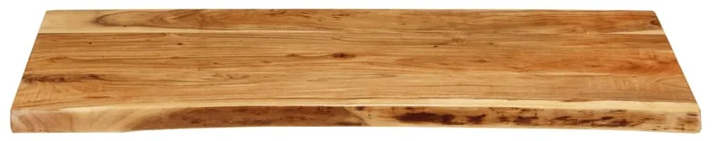 vidaXL Πάγκος Μπάνιου 114x52x4 εκ. από Μασίφ Ξύλο Ακακίας
