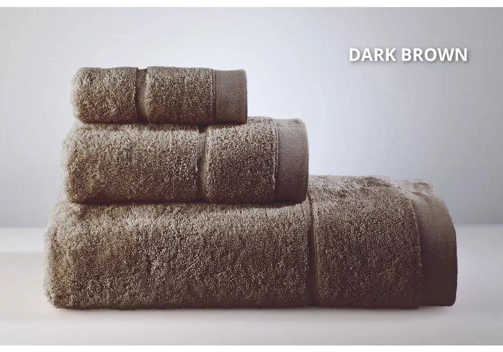 Πετσέτες Joanne (3τμχ) Dark Brown Down Town Σετ Πετσέτες 90x150cm 100% Βαμβάκι