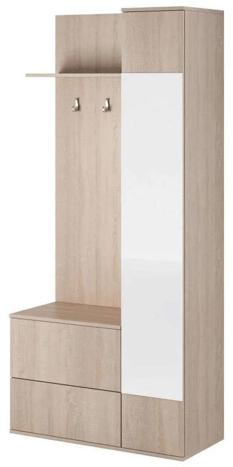 Έπιπλο Εισόδου 12106-GN 90x195x34cm Natural Particle Board