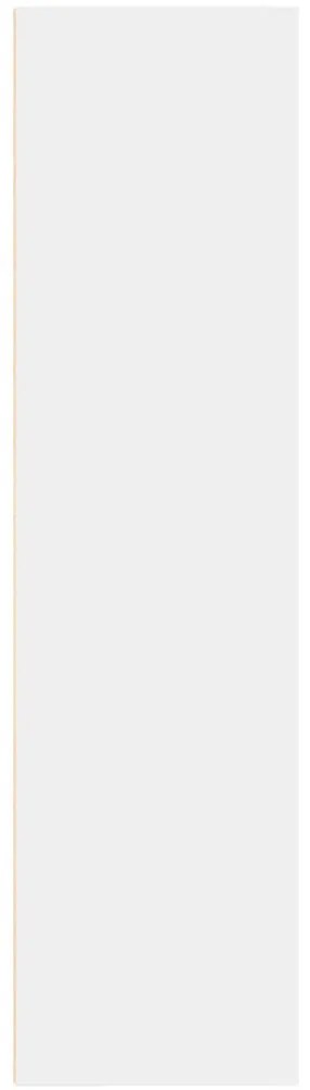 vidaXL Βιβλιοθήκη Λευκή 80x30x114 εκ. από Επεξεργασμένο Ξύλο