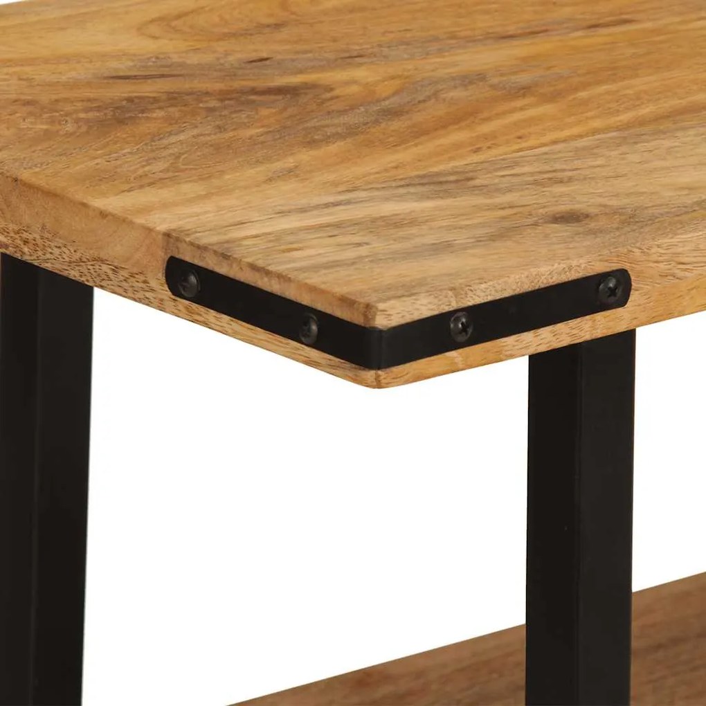vidaXL Τραπέζι Κονσόλα 180x35x70 εκ. από Μασίφ Ξύλο Μάνγκο