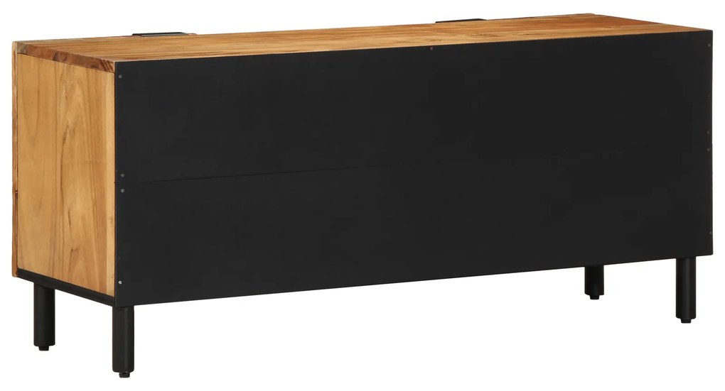 vidaXL Ντουλάπι τηλεόρασης 105x33,5x46 εκ. Μασίφ ξύλο ακακίας