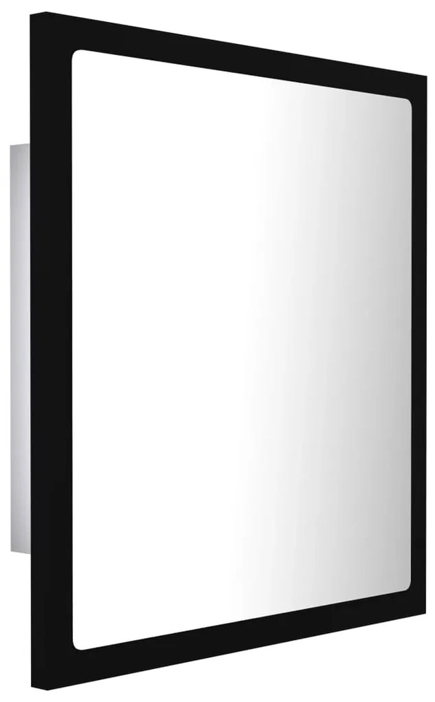 Καθρέφτης Μπάνιου με LED Μαύρος 40 x 8,5 x 37 εκ. Ακρυλικός 804909