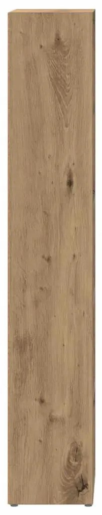 vidaXL Ντουλάπια CD 2 τεμ. Artisan Δρυς 21x16x93,5 εκ Επεξ. Ξύλο