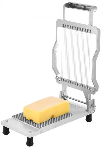 VEVOR Cheese Cutter with Wire Cheeser Butter Cutting 0.2" Thin Cheese Slicer