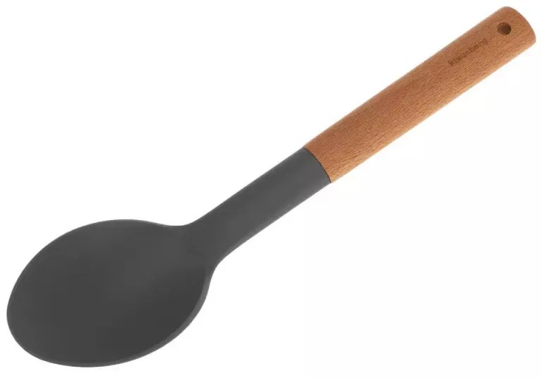 Σετ μαγειρικών σκευών Klausberg KB 7511, 5 μέρη, οξιά και νάιλον, γκρι