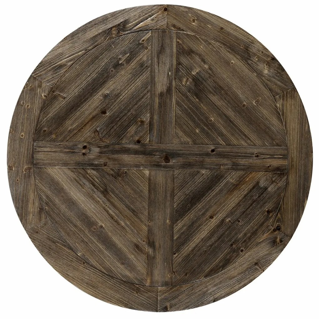 Τραπέζι Riverton 769, Σκούρο ξύλο, 76cm, 57 kg, Ξύλο, Ξύλο: Πεύκο | Epipla1.gr