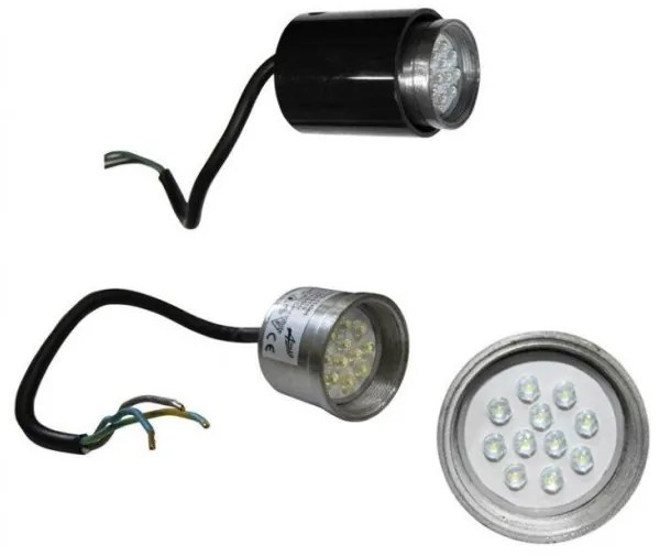 Σποτ Χωνευτό Κλιμακοστασίου 230V Led 0.4W θερμό λευκό ή μπλε Lumen 3-9503114 Αλουμίνιο