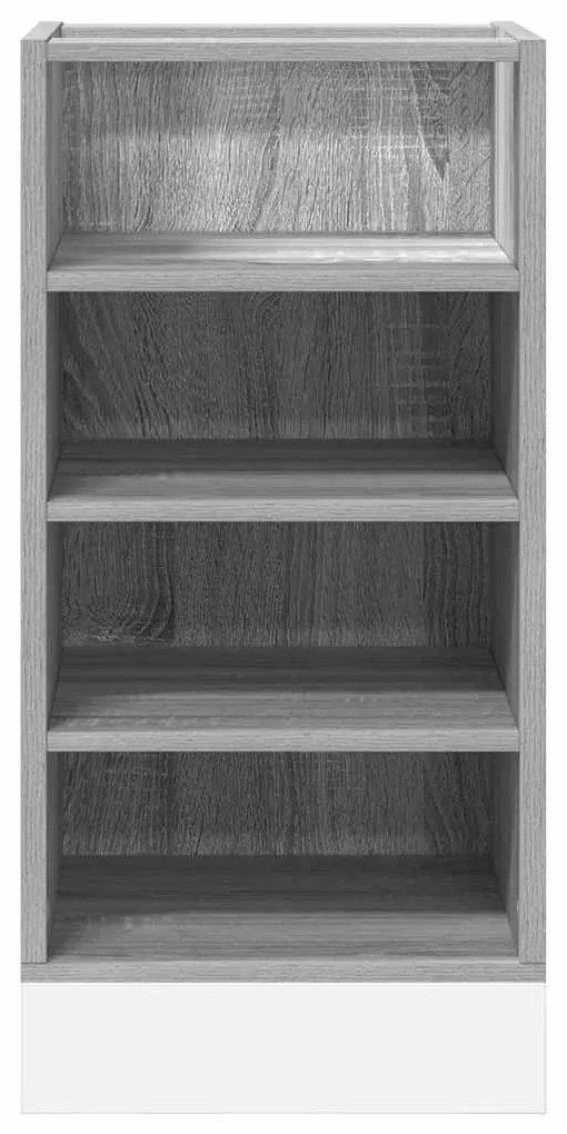 vidaXL Ντουλάπι "Riga" Γκρι Sonoma 40x44,5x81,5 εκ. από Τεχνητό Ξύλο