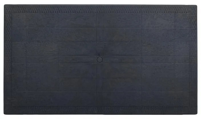 Τραπέζι Baltic Fylliana Ανθρακί 120x70x75 εκ. 120x70x75 εκ.