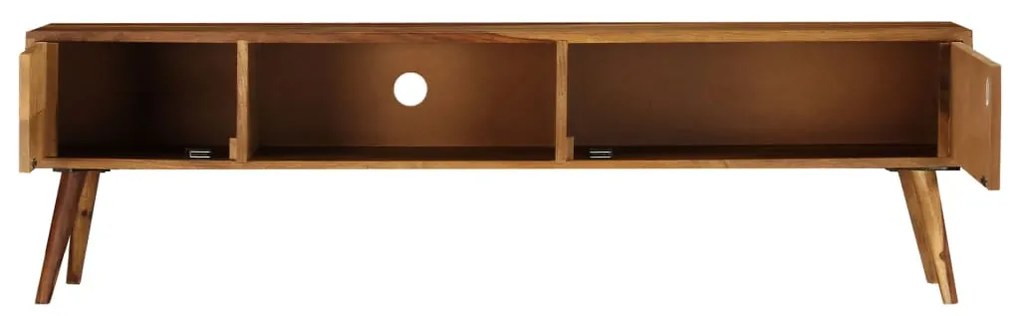 vidaXL Έπιπλο Τηλεόρασης 140 x 30 x 40 εκ. από Μασίφ Ξύλο Ακακίας