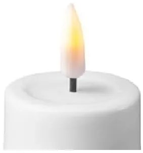 Cylindrical Candle DELUXE HOME ART σετ των 2, Led RF-0011-0091