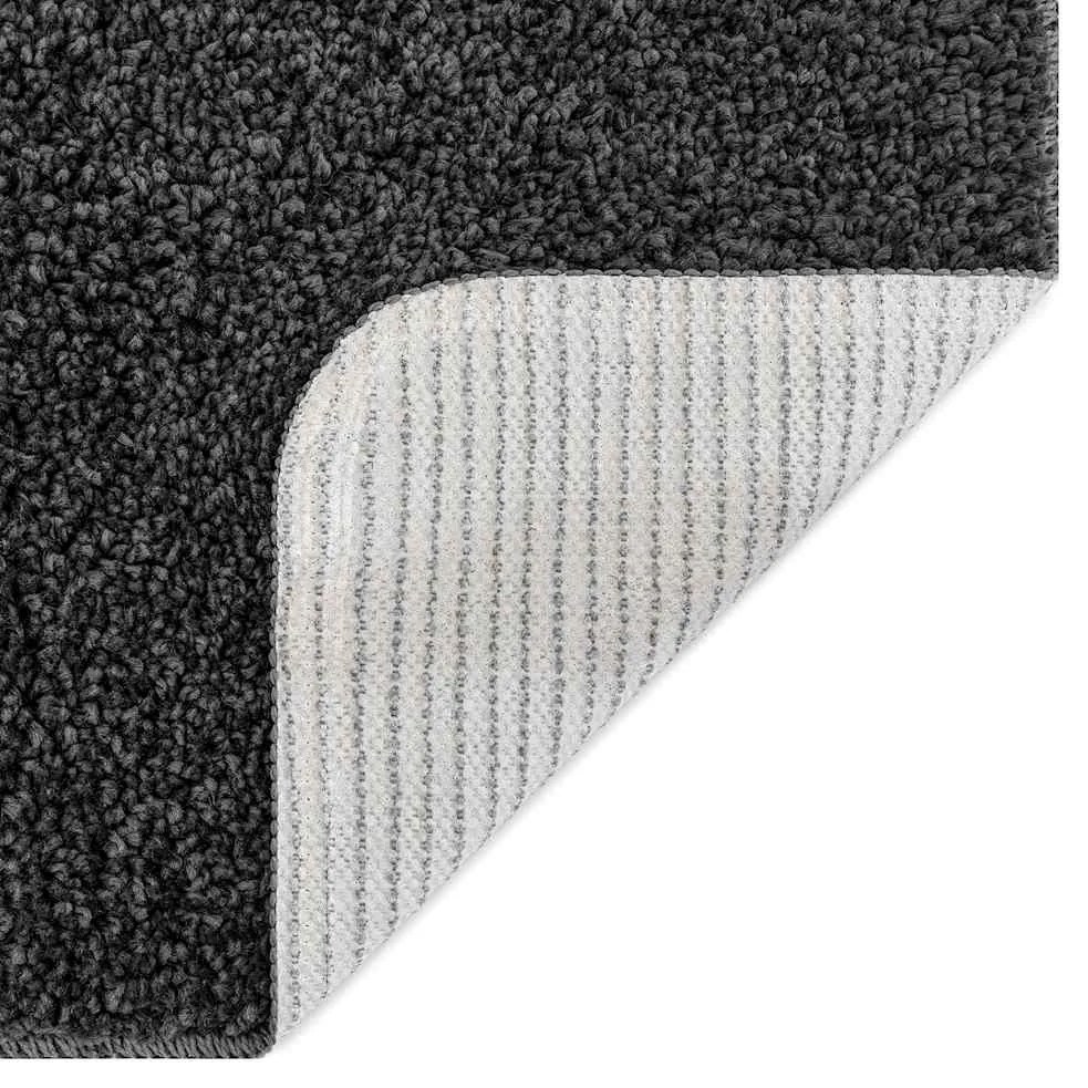 vidaXL Χαλί Σκούρο Γκρι 120 x 120 cm Πολυπροπυλένιο
