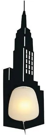 Αυτοκόλλητο Διακοσμητικό Τοίχου Manhattan 50-11566 Panagoulas-50-11566-Μαύρο 50-11566