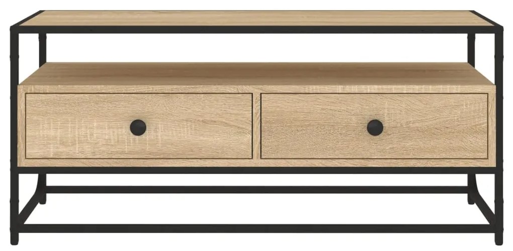 vidaXL Έπιπλο Τηλεόρασης Sonoma Δρυς 100x35x45 εκ. Επεξ. Ξύλο