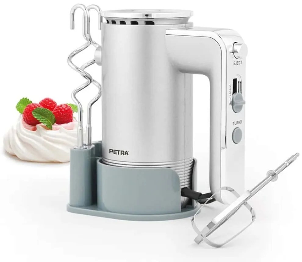 Μίξερ Xειρός Με Βάση Easy Store PT5250VDEEU10 300W Chrome Petra