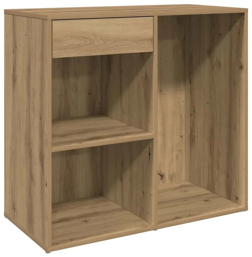 vidaXL Ντουλάπι καλλυντικών Artisan Oak 80x40x75cm Κατασκευασμένο ξύλο