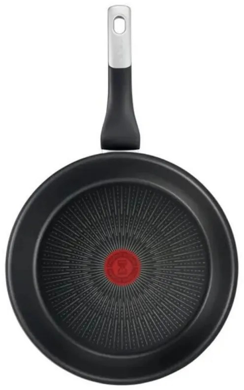 Τηγάνι Tefal G2550472, 24 cm, επικάλυψη τιτανίου, Thermo-Spot, Induction, Χωρίς PFOA, Μαύρο