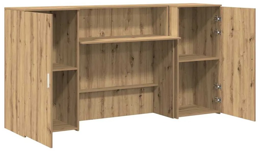 vidaXL Γραφείο υποδοχής 200x50x103,5 εκ. Επεξεργασμένο Ξύλο