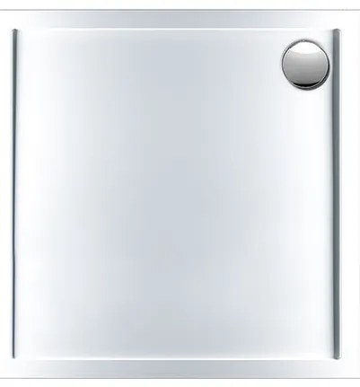 Ντουσιέρα  Ακρυλική Τετράγωνη 80*80*5,5 εκ. Sirene Extra Flat E8080