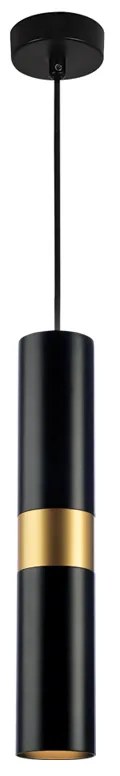 Φωτιστικό Οροφής Μονόφωτο Aca Da Vinci HM851P6BK Black