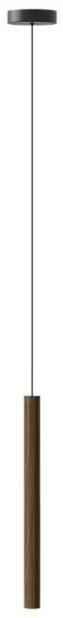 Κρεμαστό Φωτιστικό Οροφής LED 2W Δρύινο 44cm Chimes Tall Umage-2234-Καφέ 2234