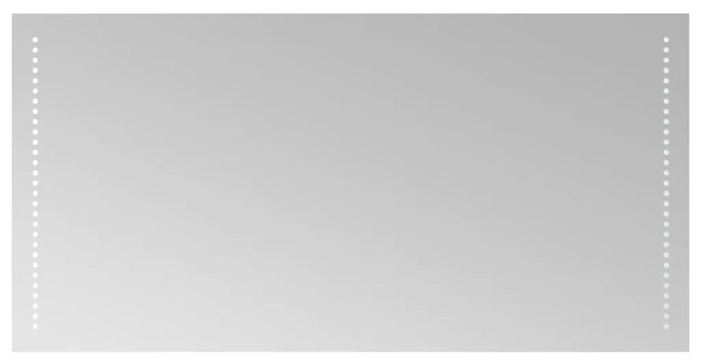 vidaXL Καθρέφτης Μπάνιου με LED 50x100 εκ.
