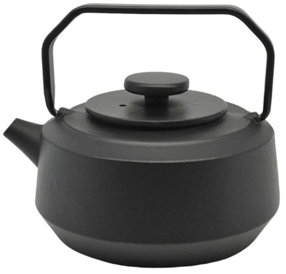 Τσαγιέρα Μαντεμένια Με Φίλτρο 832224 900ml Black Ankor Cast Iron