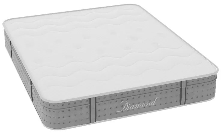 Στρώμα Diamond pakoworld pocket spring+ gel memory foam 25-27cm 160x200εκ