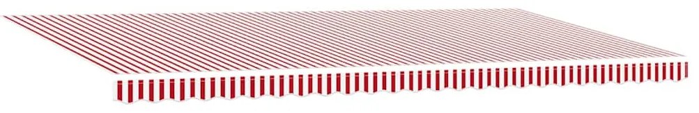 vidaXL Σκηνίτσα Αναδιπλούμενη 600 x 300 εκ Κόκκινο και λευκό