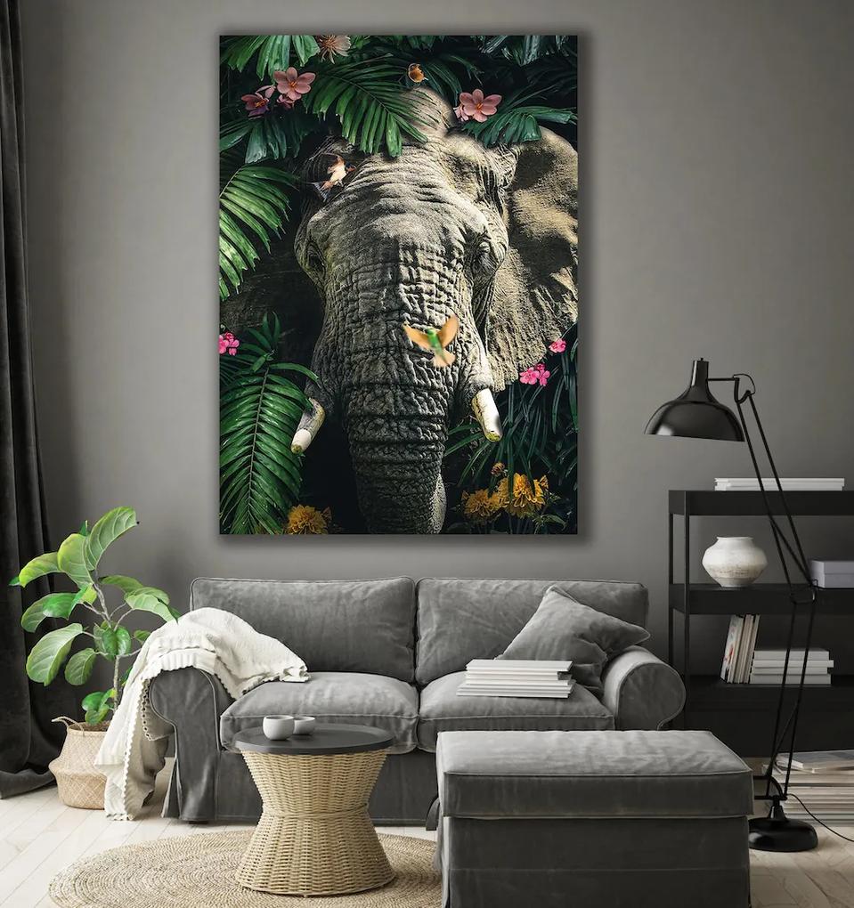 Πίνακας σε καμβά Ελέφαντας LUX20 65cm x 95cm