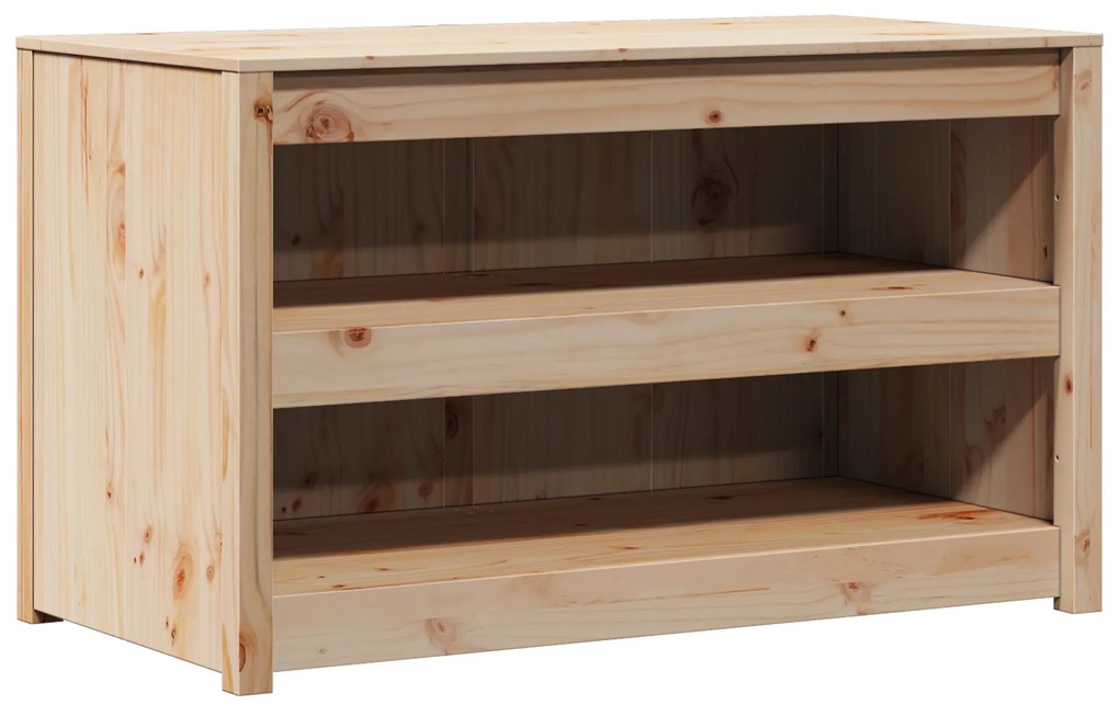 vidaXL Ντουλάπα Κουζίνας Καφέ 106 x 55 x 64 cm Μασίφ ξύλο πεύκου