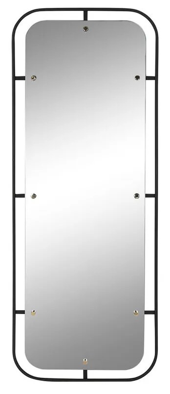 Τοίχο καθρέφτη Home ESPRIT Μαύρο Χρυσό Σύγχρονη