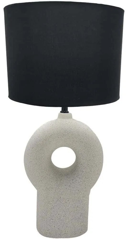 Φωτιστικό Επιτραπέζιο Vegg 032356 20x10x52cm Ε27 60W White-Black