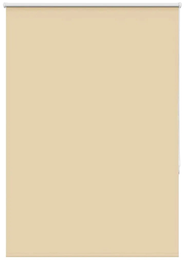 vidaXL Ρολέρ Μπλακάουτ Μπεζ 110x130 cm Πλάτος υφάσματος 105,7 cm