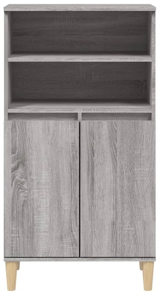 vidaXL Ντουλάπι Γκρι Sonoma 60 x 36 x 110 εκ. από Επεξεργασμένο Ξύλο