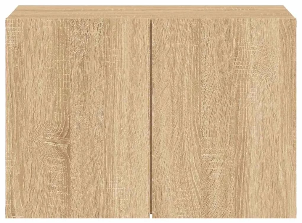 vidaXL Ντουλάπι Τοίχου Τηλεόρασης Sonoma Δρυς 60 x 30 x 41 εκ.